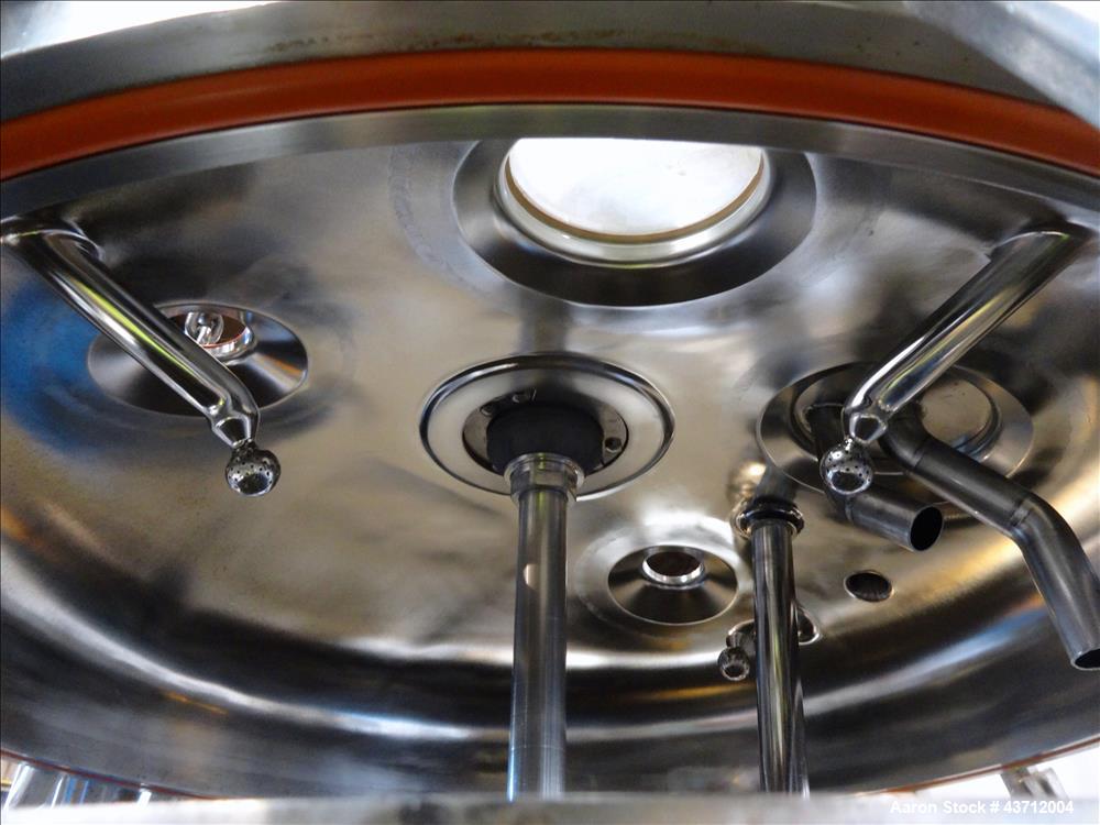 Used Hellmich Reactor, 79 Gallon, 316 Stainless Steel, Vertical.