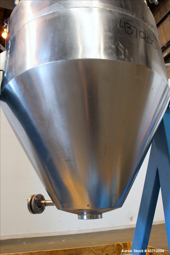 Used Hellmich Reactor, 79 Gallon, 316 Stainless Steel, Vertical.