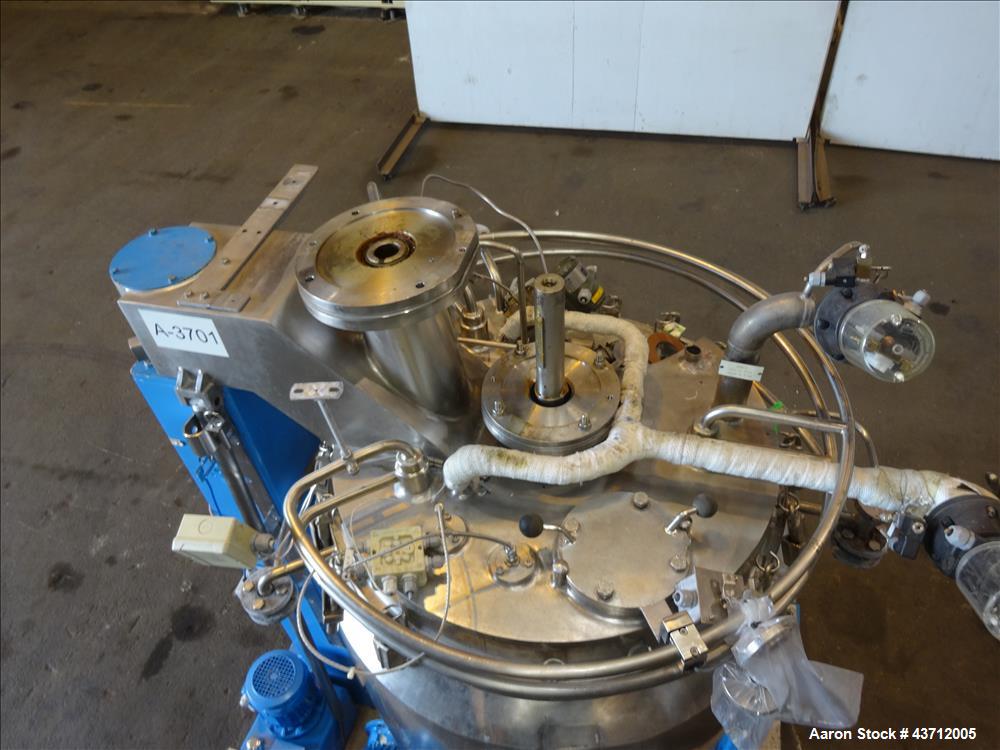 Used Hellmich Reactor, 110 Gallon, 316 Stainless Steel, Vertical.