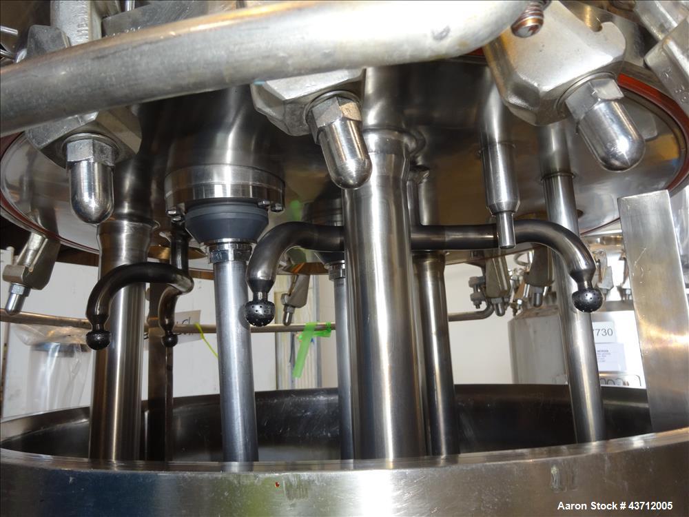 Used Hellmich Reactor, 110 Gallon, 316 Stainless Steel, Vertical.