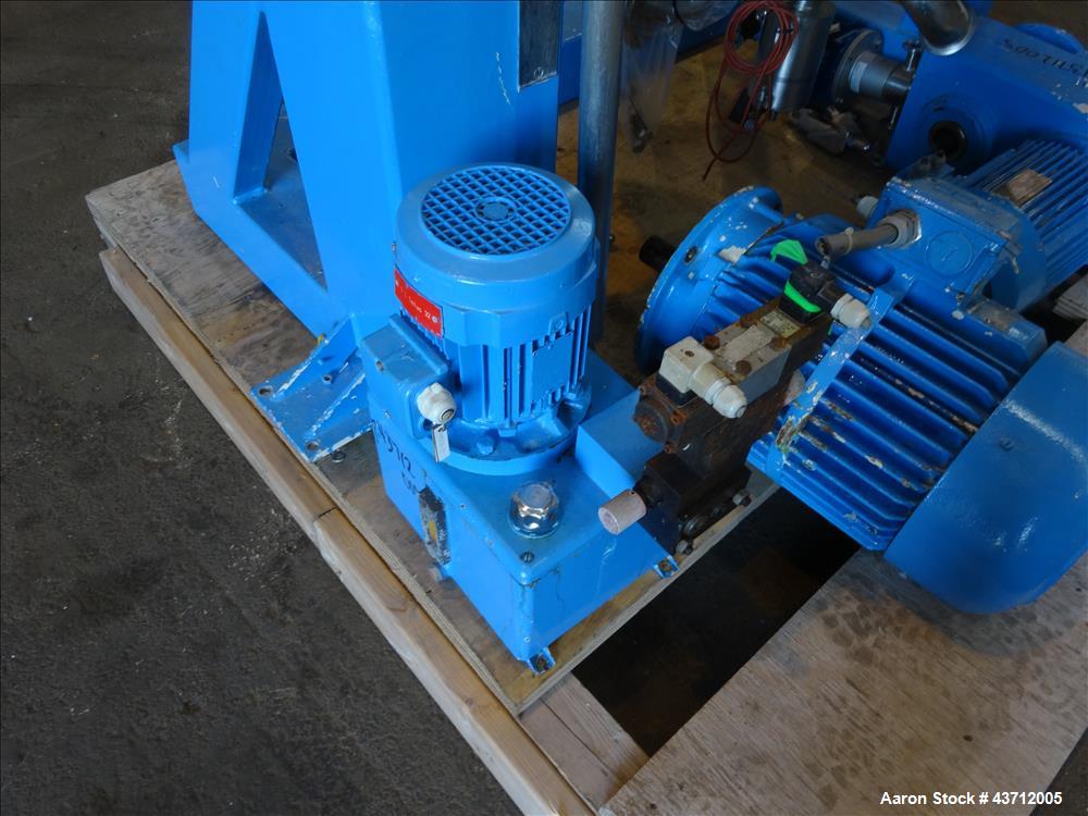 Used Hellmich Reactor, 110 Gallon, 316 Stainless Steel, Vertical.