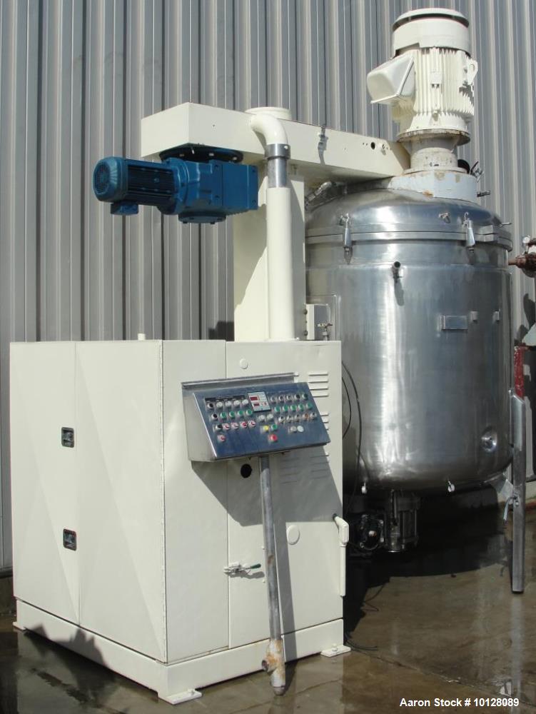 Used Fryma VME-2400 Vacuum Mixer – 2400L | Dual Agitators | -1/+1 Bar | 150°C | Sanitary | Toothpaste-Grade