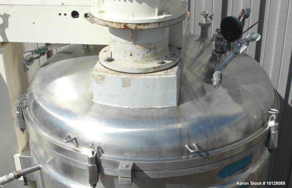 Used Fryma VME-2400 Vacuum Mixer – 2400L | Dual Agitators | -1/+1 Bar | 150°C | Sanitary | Toothpaste-Grade