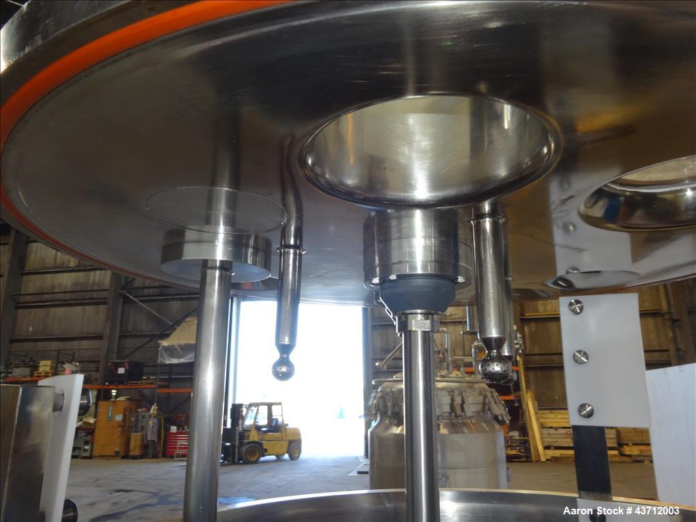 Used Hellmich Reactor, 112 Gallon, 316 Stainless Steel, Vertical.
