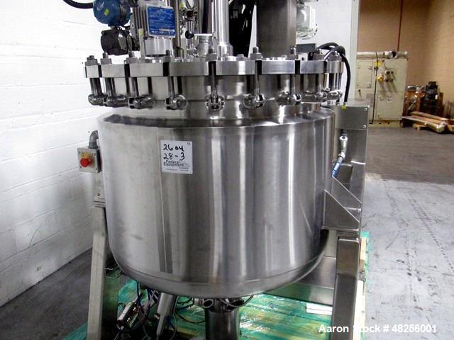 Used- Fryma 250 Liter Planetary Mixer, Model VME-250. 424 Liter total capacity, 250 liter working capacity, 316L stainless s...