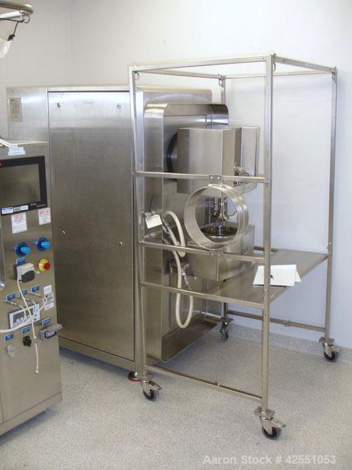 Used GEA Aeromatic Collette Single Pot High Shear Mixer, Model ULTIMAGRAL 10. 10 Liter jacketed bowl with chopper and main blades, PLC controls, 460 volt, provision for soft wall containment, serial ...