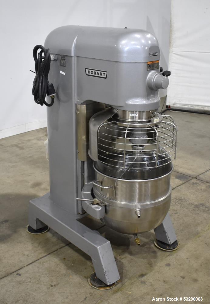 Used Hobart H600T 60-Quart Planetary Mixer – 2 HP for Sale