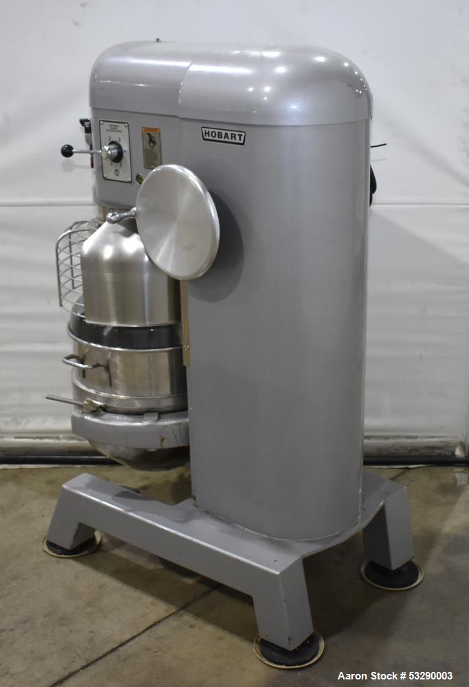 Used Hobart H600T 60-Quart Planetary Mixer – 2 HP for Sale