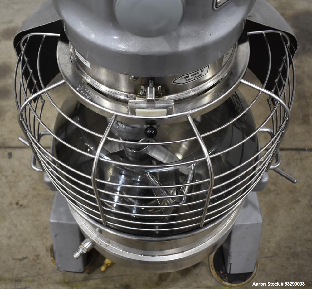 Used Hobart H600T 60-Quart Planetary Mixer – 2 HP for Sale