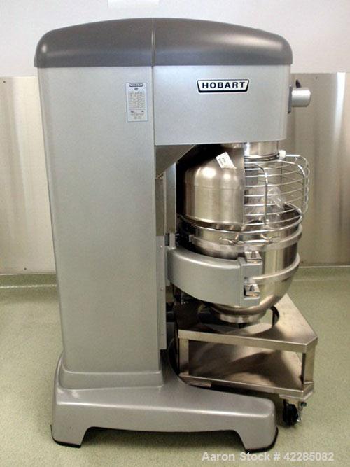 Used Hobart Mixer, Model HL600. Stainless steel construction, 60 quart capacity bowl with beater, 240 volt, serial# 31-1406-506.