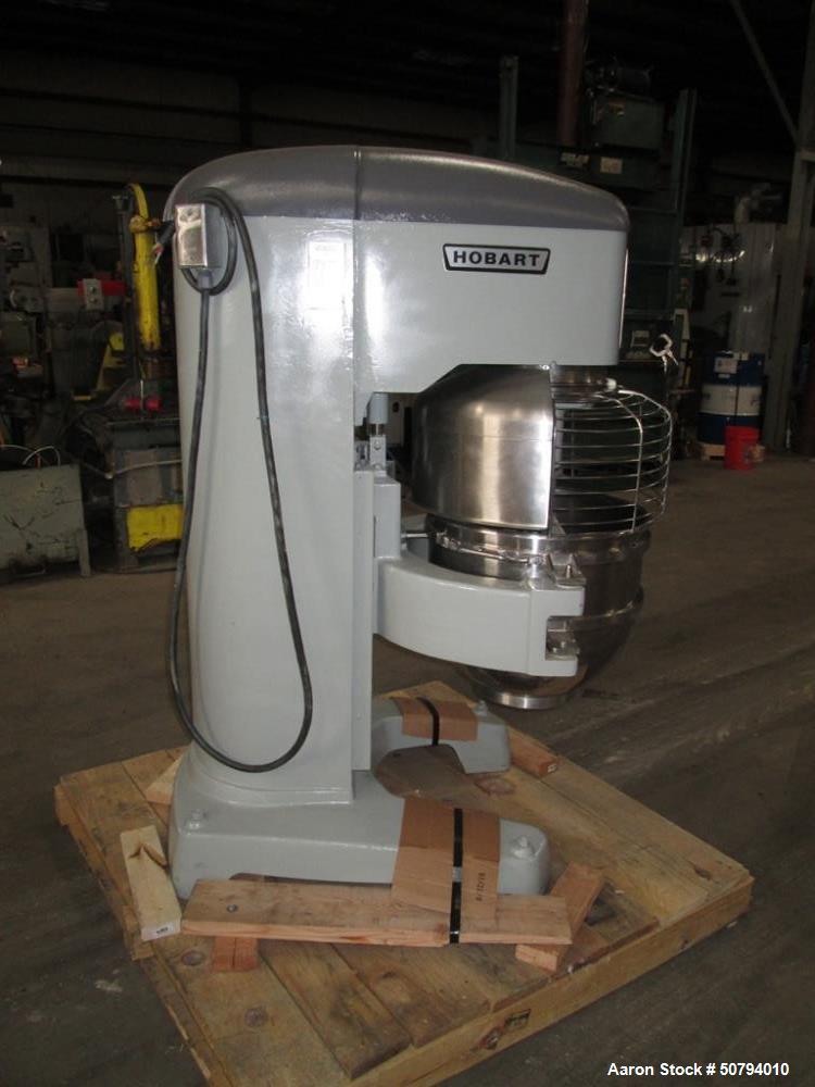 Used- Hobart HL800-1STD 80 Quart Planetary Mixer