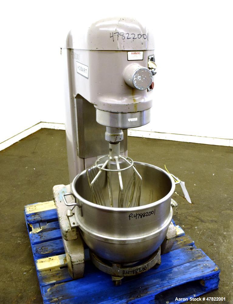 Used Hobart All Purpose Mixer, Model L-800, 80 Quart Capacity.