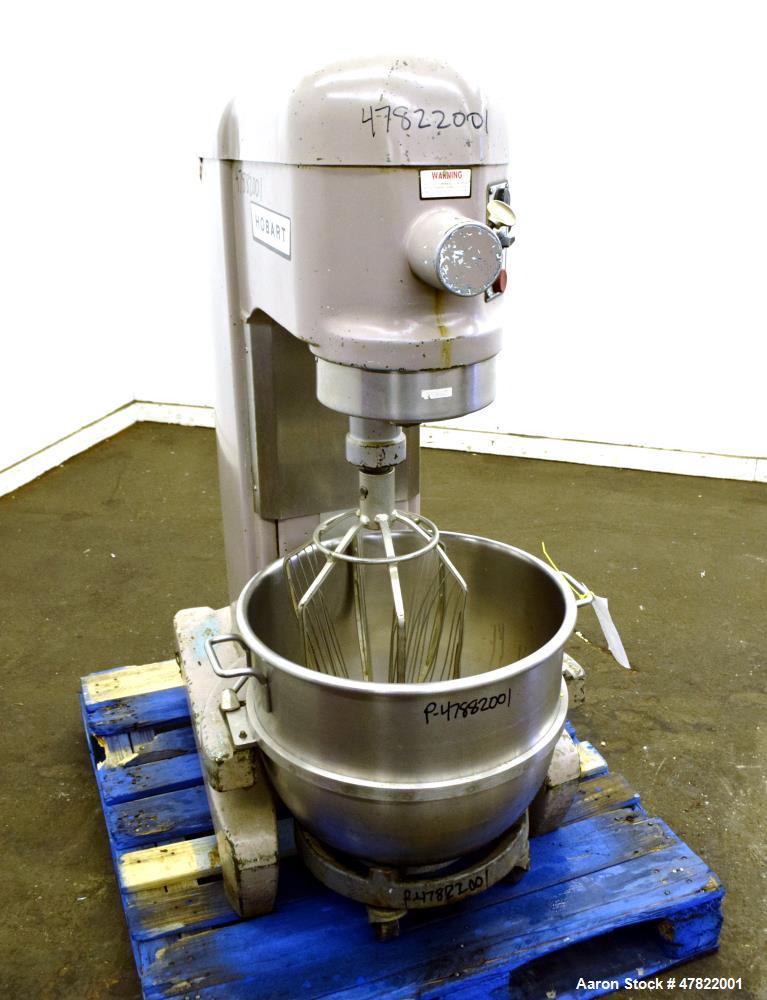 Used- Hobart All Purpose Mixer, Model L-800, 80 Quart Capacity.