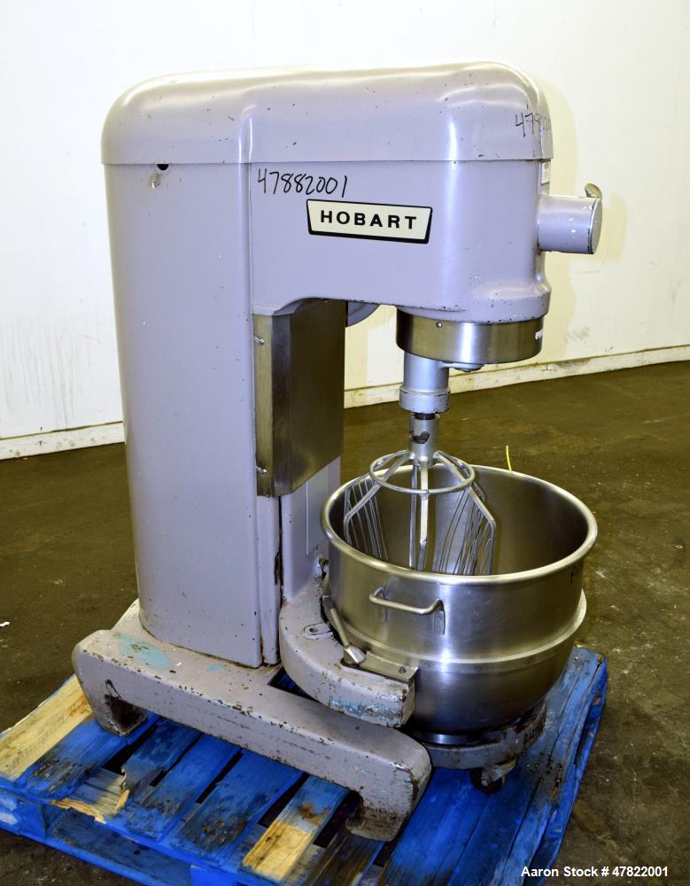 Used Hobart All Purpose Mixer, Model L-800, 80 Quart Capacity.