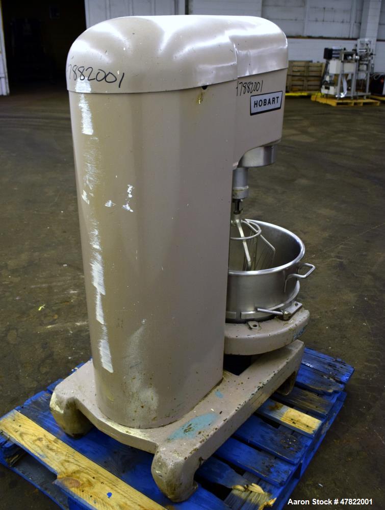 Used Hobart All Purpose Mixer, Model L-800, 80 Quart Capacity.