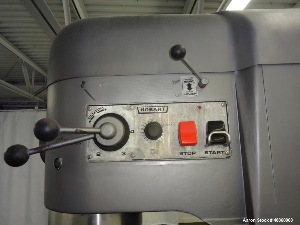 Used Hobart Mixer, Model V-1401, Carbon Steel.