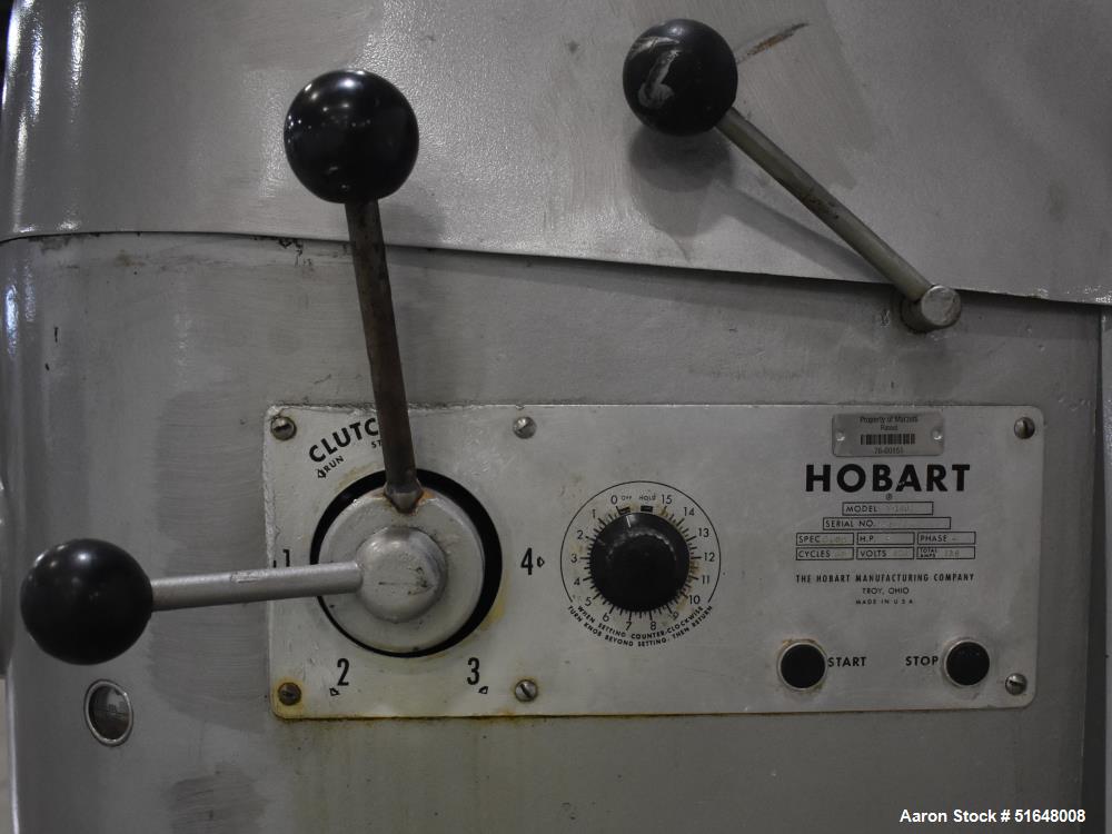 Used Hobart All Purpose 140 Quart Mixer