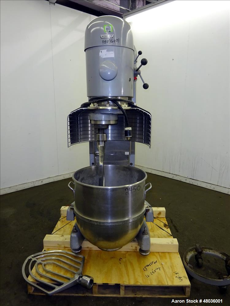 Used Hobart Model V-1401 All Purpose Mixer, 140 Quart Capacity.
