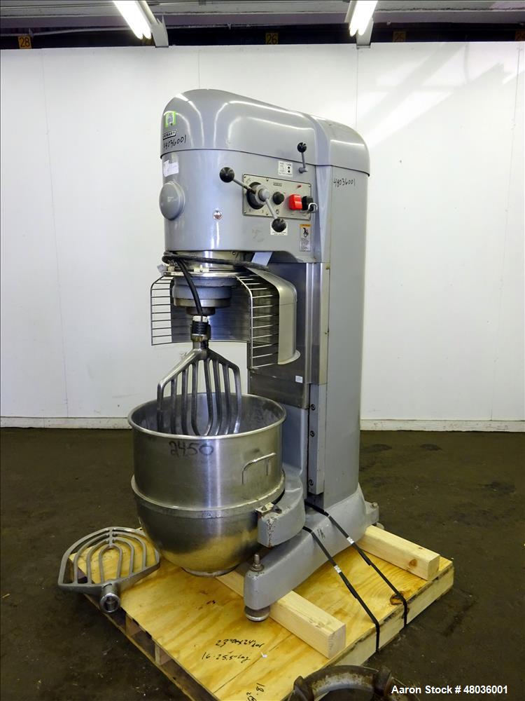 Used Hobart Model V-1401 All Purpose Mixer, 140 Quart Capacity.