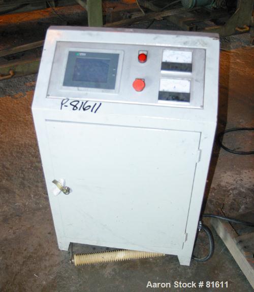USED: Hong Yun Machinery planetary Powermix, model DLH-2. Mixing capacity of .75 to .50 gallons, total capacity of .6 gallons, 304 stainless steel. Jacketed mix can 6-3/4" diameter x 6-1/2" deep, top...