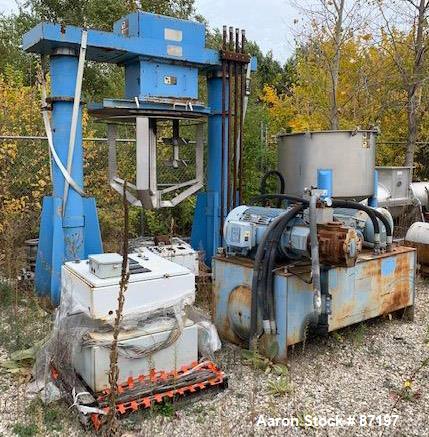 Used Jaygo Dual Shaft Variable Speed Mixer, Model DSVS60/40