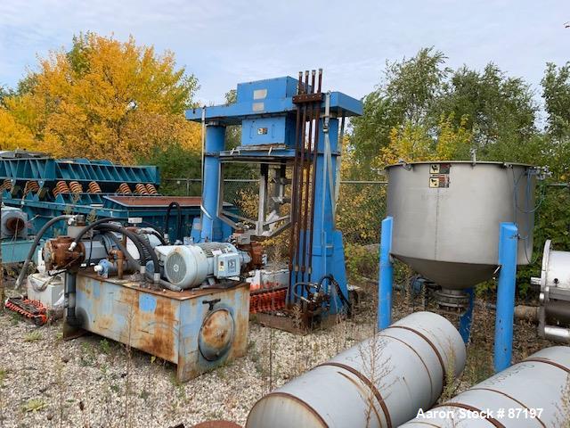 Used Jaygo Dual Shaft Variable Speed Mixer, Model DSVS60/40