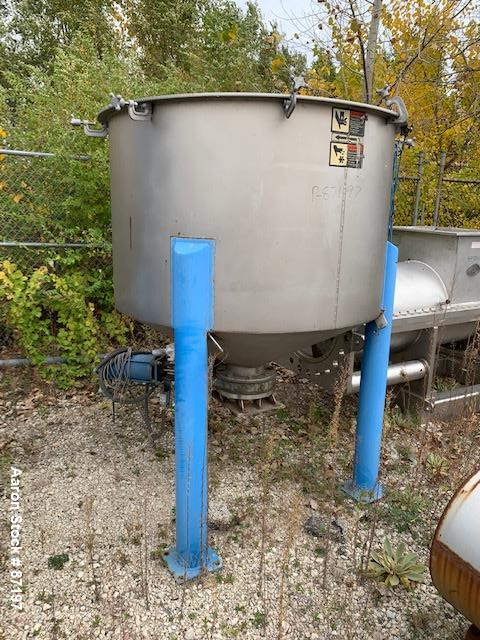 Used Jaygo Dual Shaft Variable Speed Mixer, Model DSVS60/40