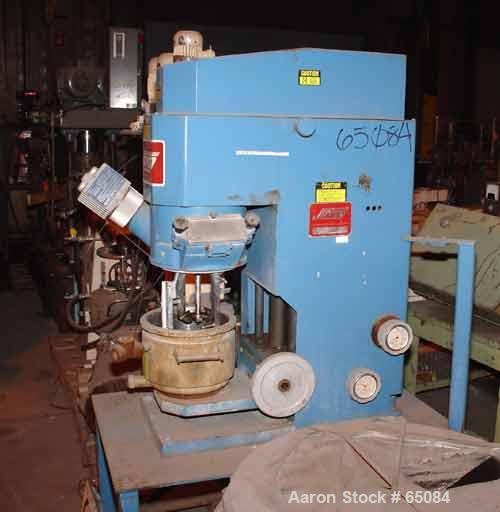 Used Stainless Steel Jaygo Double Planetary Kneader Mixer, Model MPVD-10