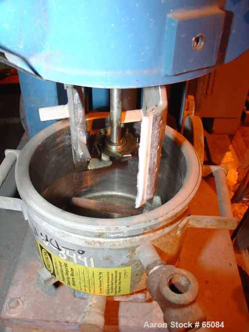Used Stainless Steel Jaygo Double Planetary Kneader Mixer, Model MPVD-10