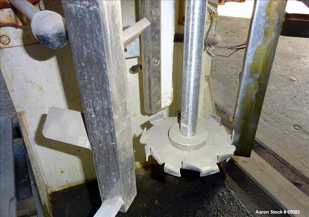 Used Stainless Steel Jaygo Double Planetary Kneader Mixer, Model MPVD-60