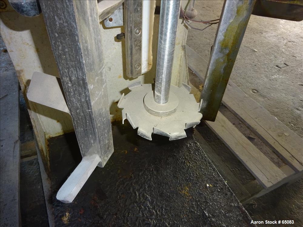 Used Stainless Steel Jaygo Double Planetary Kneader Mixer, Model MPVD-60