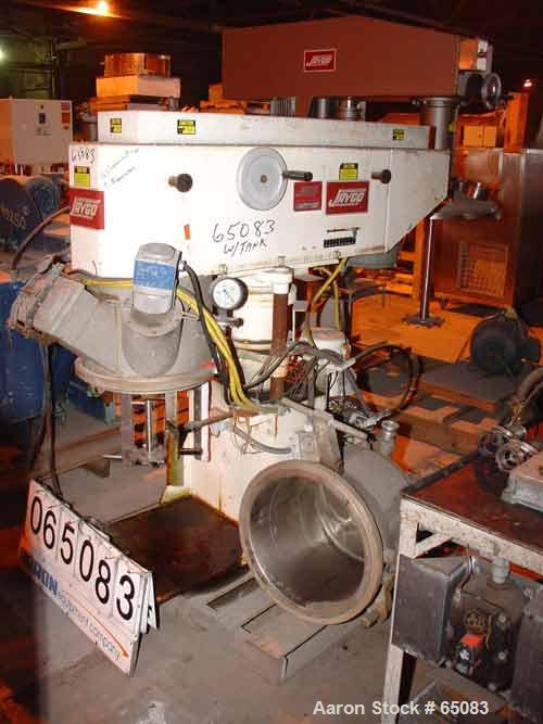 Used Stainless Steel Jaygo Double Planetary Kneader Mixer, Model MPVD-60