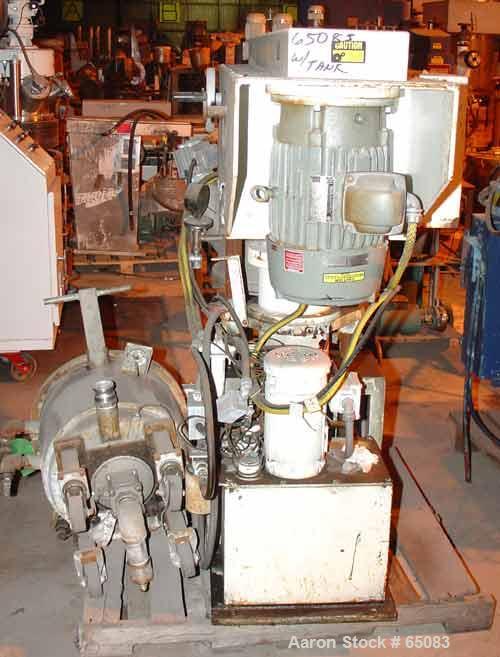 Used Stainless Steel Jaygo Double Planetary Kneader Mixer, Model MPVD-60