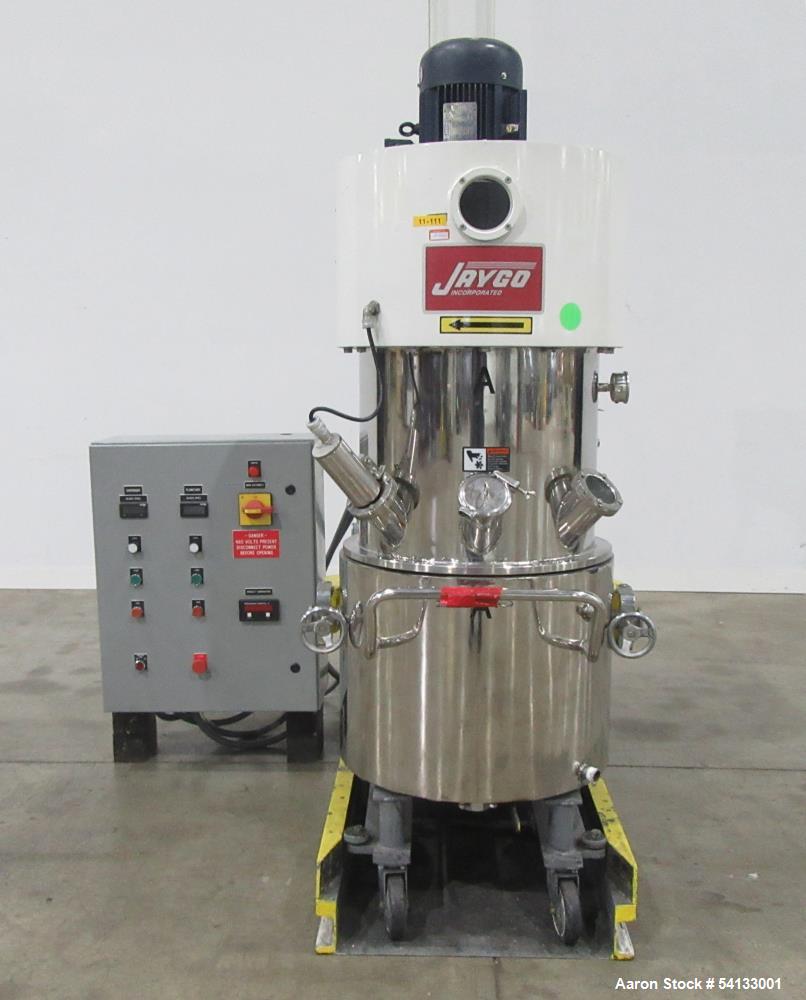 Used Jaygo TDPMD-50 Double Planetary Mixer – 50L High-Viscosity Processing