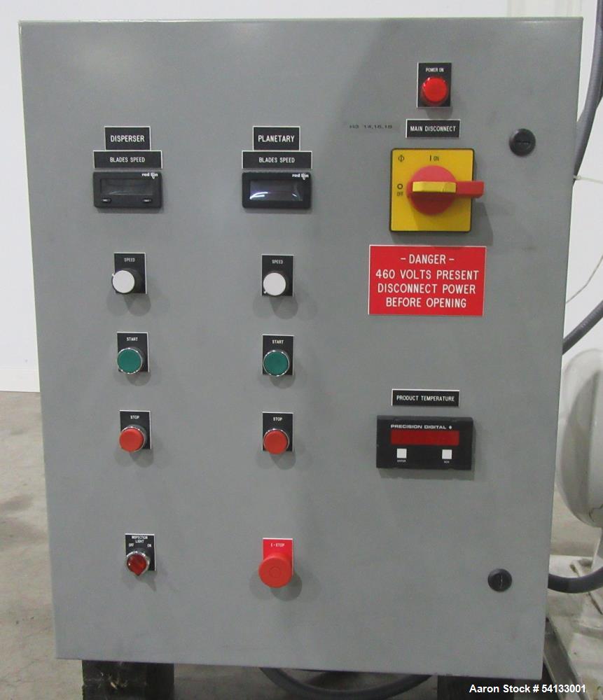 Used Jaygo TDPMD-50 Double Planetary Mixer – 50L High-Viscosity Processing