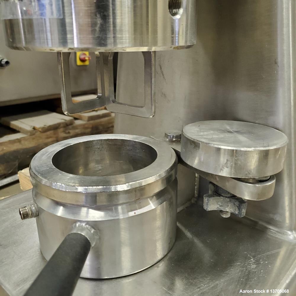 Used 1/2 Pint Ross Vacuum, Jacketed Double Planetary Mixer