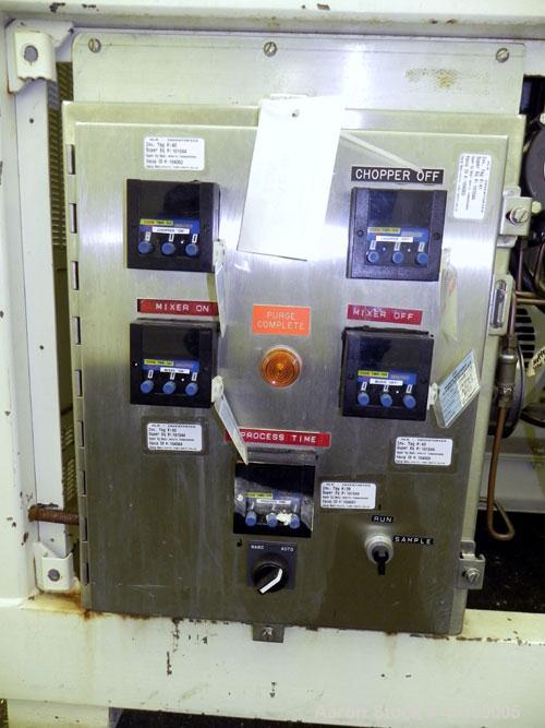 Used Moritz S.A. Turbosphere Mixer / Granulator / Dryer, Model MC24BU, 316 Stainless Steel.Approximate 24’’ diameter spherically shaped jacketed chamber, approximate 40 liter (10.5 gallon) capacity.B...