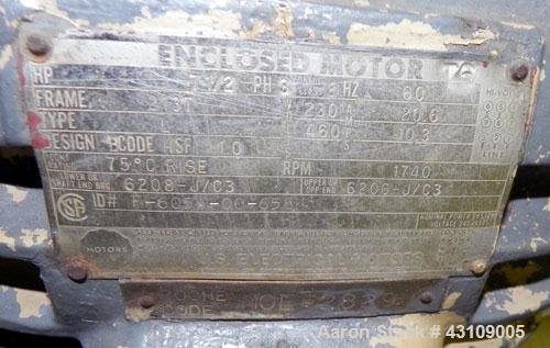 Used Moritz S.A. Turbosphere Mixer / Granulator / Dryer, Model MC24BU, 316 Stainless Steel.Approximate 24’’ diameter spherically shaped jacketed chamber, approximate 40 liter (10.5 gallon) capacity.B...