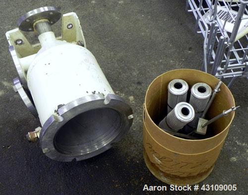 Used Moritz S.A. Turbosphere Mixer / Granulator / Dryer, Model MC24BU, 316 Stainless Steel.Approximate 24’’ diameter spherically shaped jacketed chamber, approximate 40 liter (10.5 gallon) capacity.B...