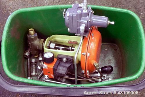 Used Moritz S.A. Turbosphere Mixer / Granulator / Dryer, Model MC24BU, 316 Stainless Steel.Approximate 24’’ diameter spherically shaped jacketed chamber, approximate 40 liter (10.5 gallon) capacity.B...