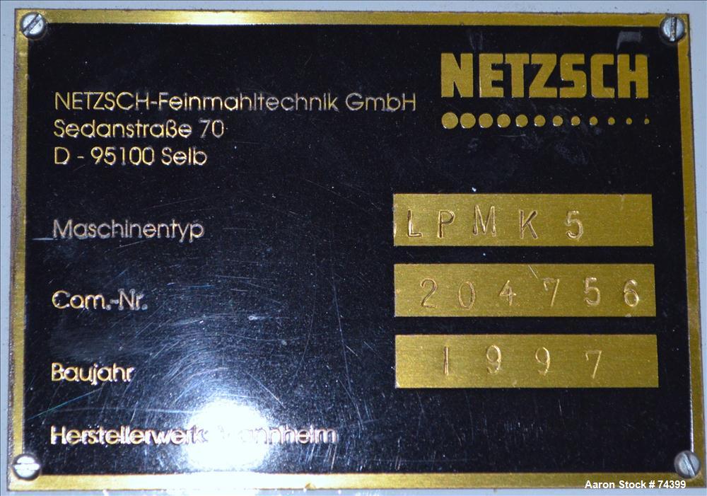 Used Netzsch Planetary Mixer, Model LPMK5