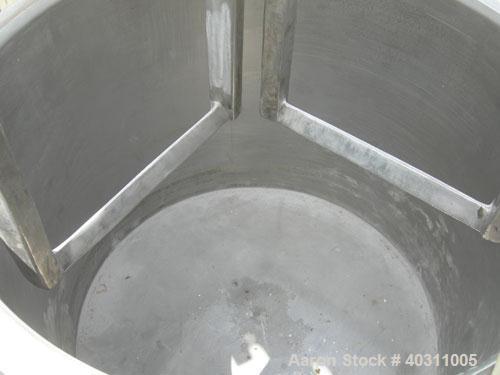 Used Ross Double Planetary Mixer, model HDM100, 304 stainless steel. 10-100 gallon working capacity. 34 1/2'' diameter x 28'' deep carbon steel jacketed can, rated internal FV, jacket 90 psi at 331 d...