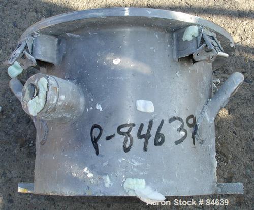 USED: Ross planetary Powermix, model PD-2. Mixing capacity of 1 quart to 1.5 gallon, total capacity of 2 gallons. 304 stainless steel, jacketed change can design polished, 9-5/8" diameter x 7-5/8" de...