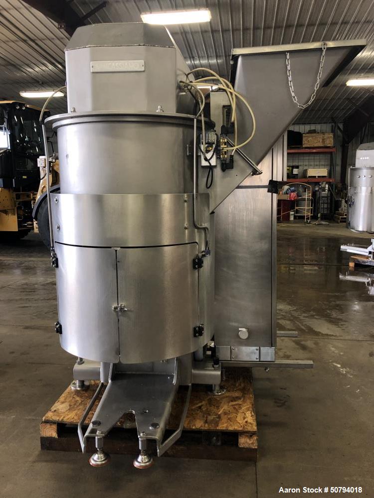 Used- Sancassiano 300-Liter Removable Bowl C-shape Planetary Mixer