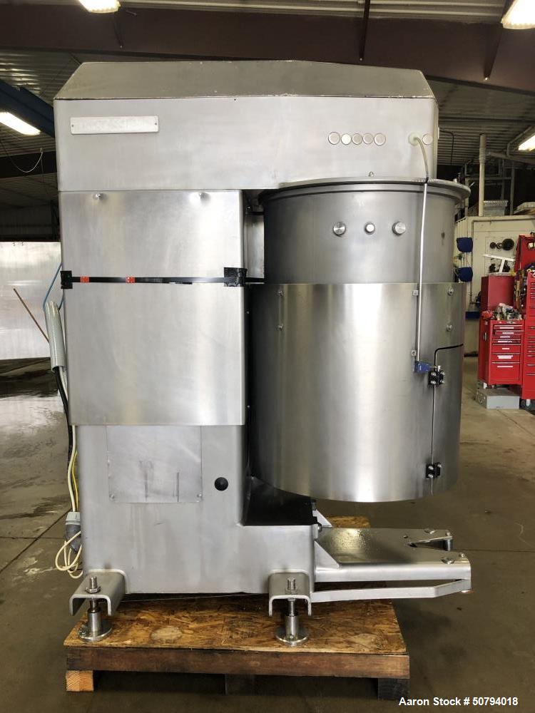 Used- Sancassiano 300-Liter Removable Bowl C-shape Planetary Mixer