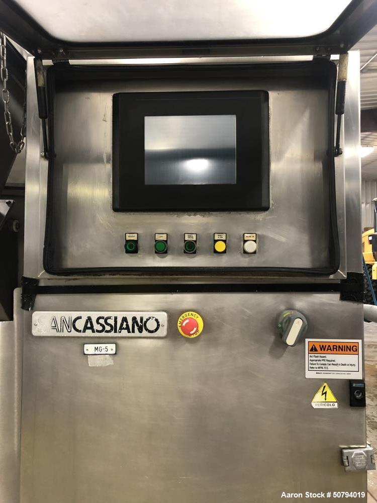 Used Sancassiano 300-Liter Removable Bowl C-shape Planetary Mixer