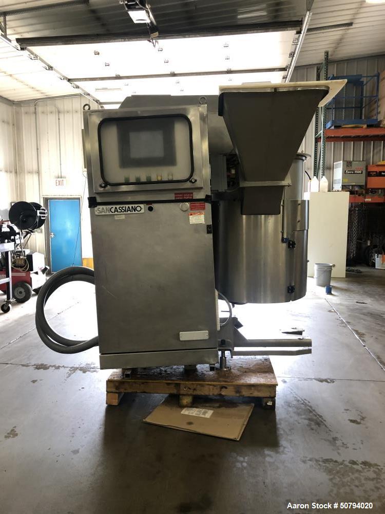 Used-Sancassiano 300-Liter Removable Bowl C-shape Planetary Mixer