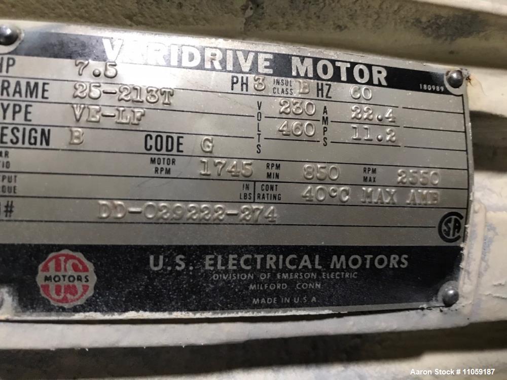 Used- Ross Triple Motion Vacuum Rated Mixer. Model PVM 40