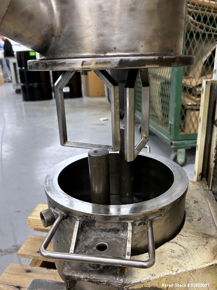 (2) Premier Mill Planetary Mixers, Model PLM5, 304 Stainless Steel.