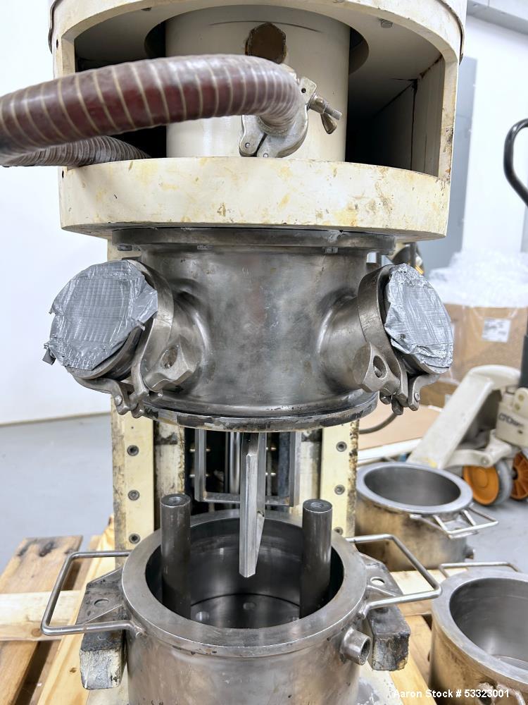 (2) Premier Mill Planetary Mixers, Model PLM5, 304 Stainless Steel.